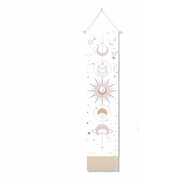Wall Hanging Long Pink & White Celestial
