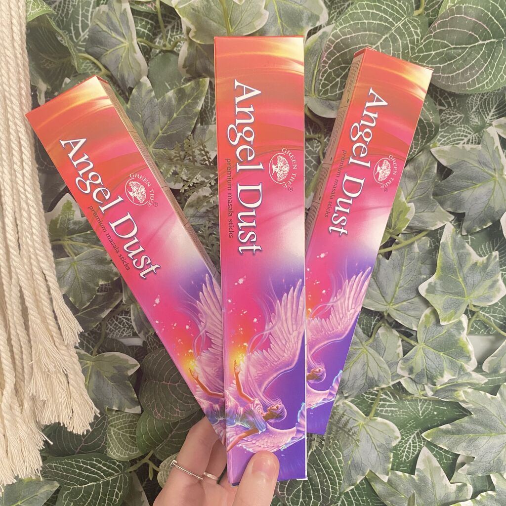 Green-tree-incense-sticks-angel-dust