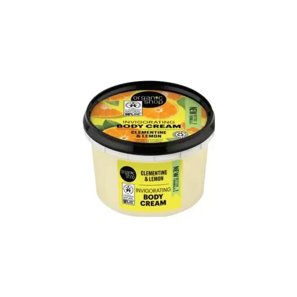 Organic lemon body cream 1
