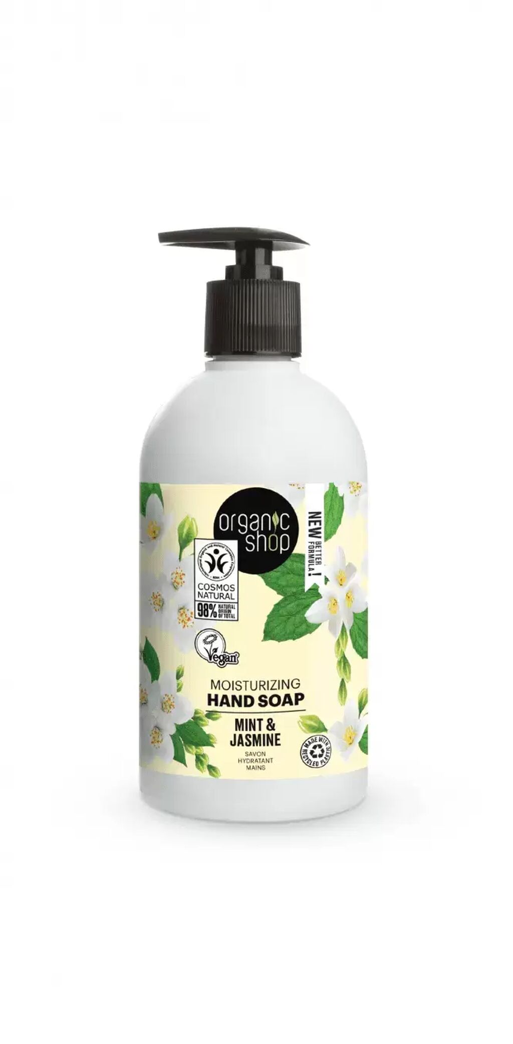 Organic shop moisturizing hand soap jasmine and mint 500ml rrp 4 49 p361 1015 medium