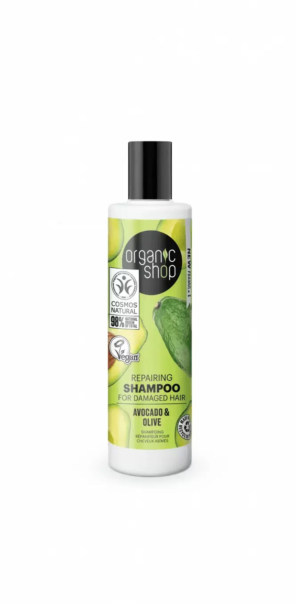 Organic shop repairing shampoo avocado