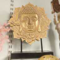 Buddha Gold Standing Plaque