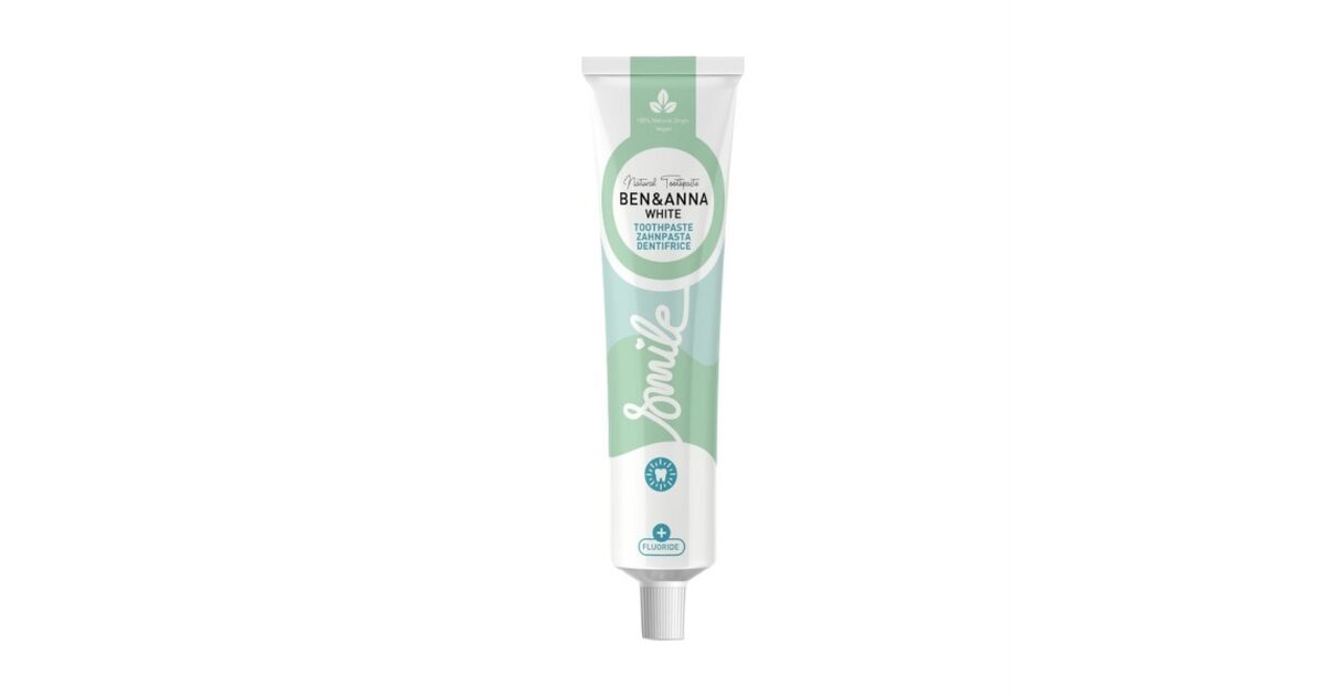 Wheat Toothpaste Ben & Anna White Toothpaste Tube | Buy Online in Ireland | Natural ...