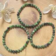 Bracelet Ruby in Zoisite