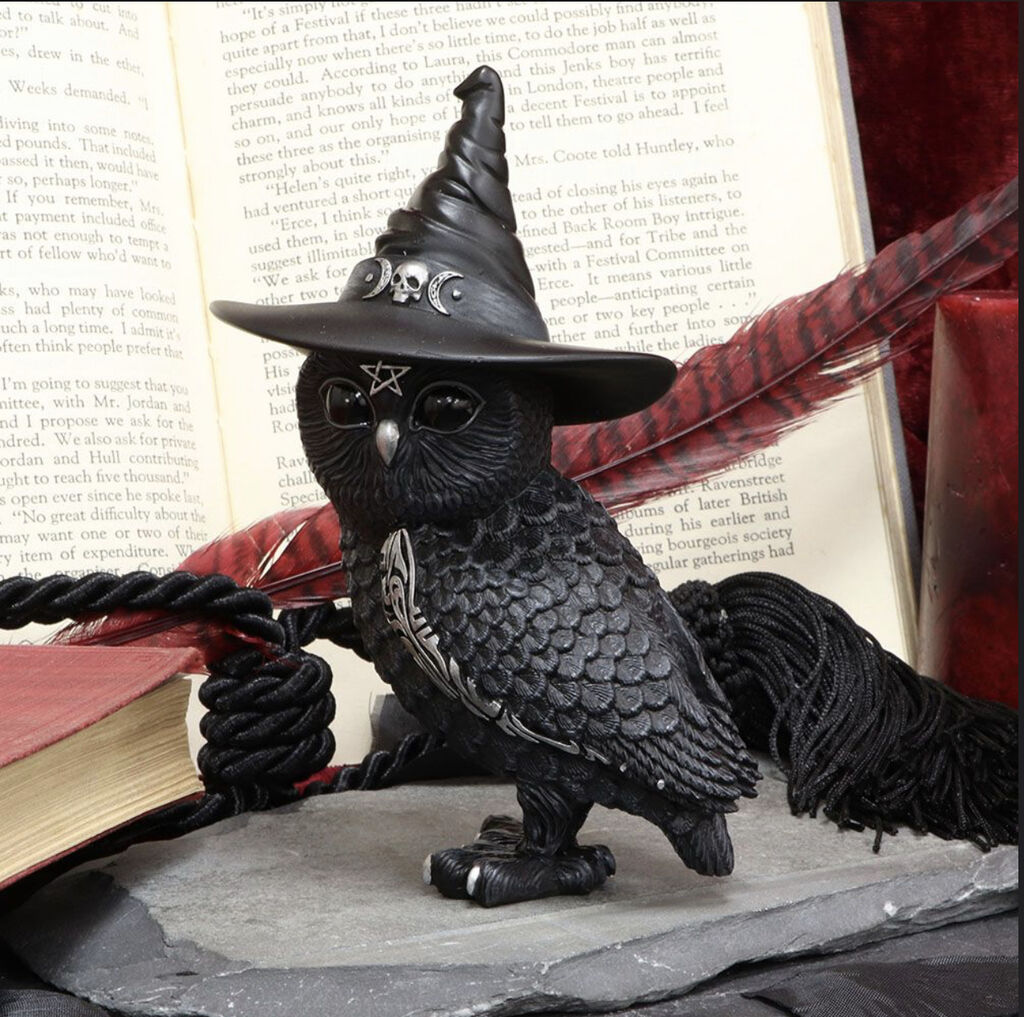 Figurine-owl-wicca-cute