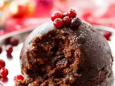 Vegan & Gluten Free Christmas Pudding