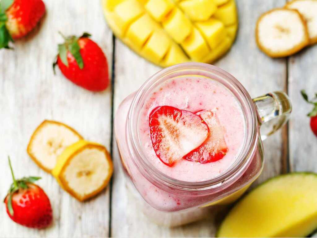 Gut friendly breakfast smoothie