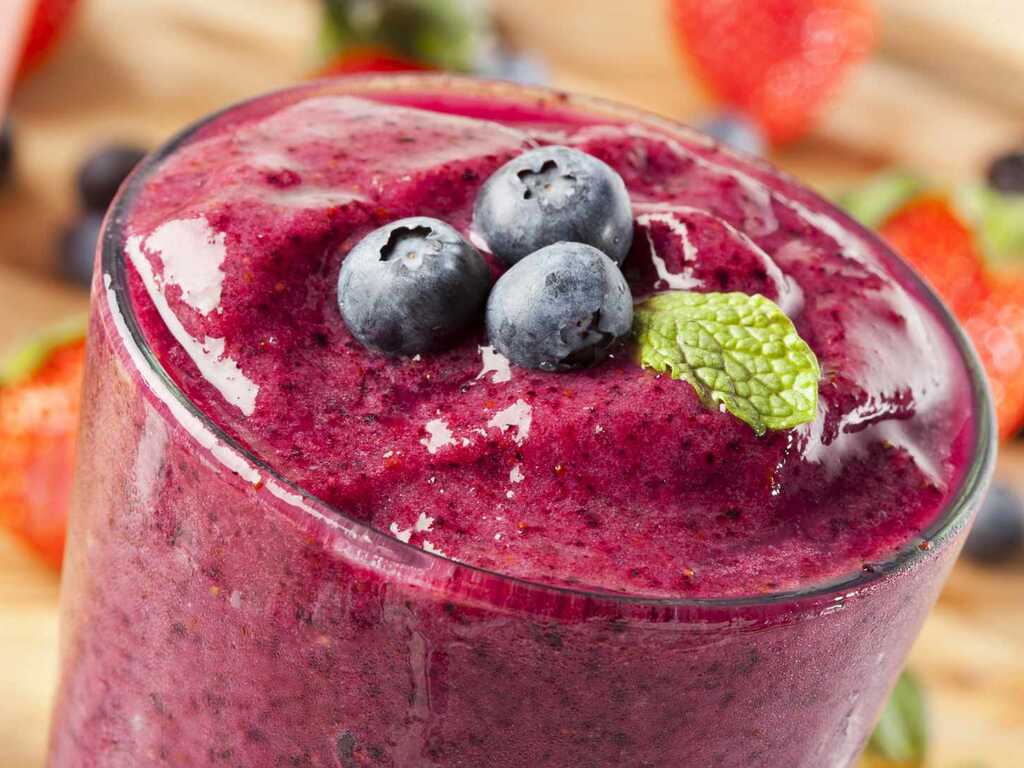 Beetroot and Blueberry Smoothie